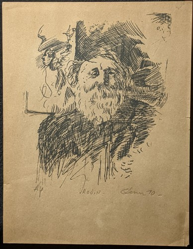 Rodin, artwork by Glenn Miller, 1970