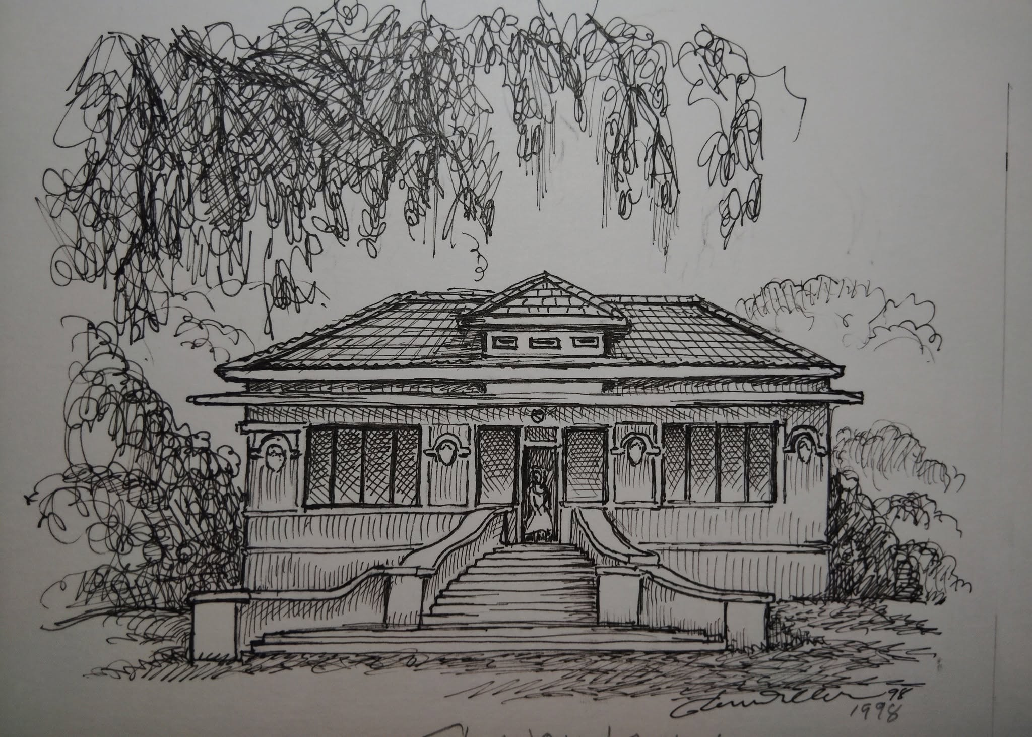 Shadowlawn, artwork by Glenn Miller, 1998