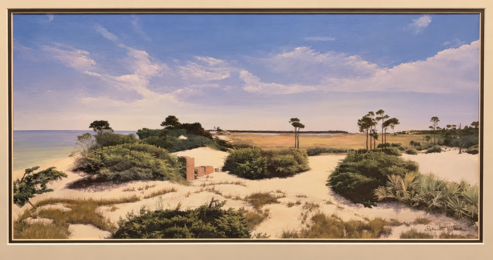 The Chimney, Horn Island by Robert Wells