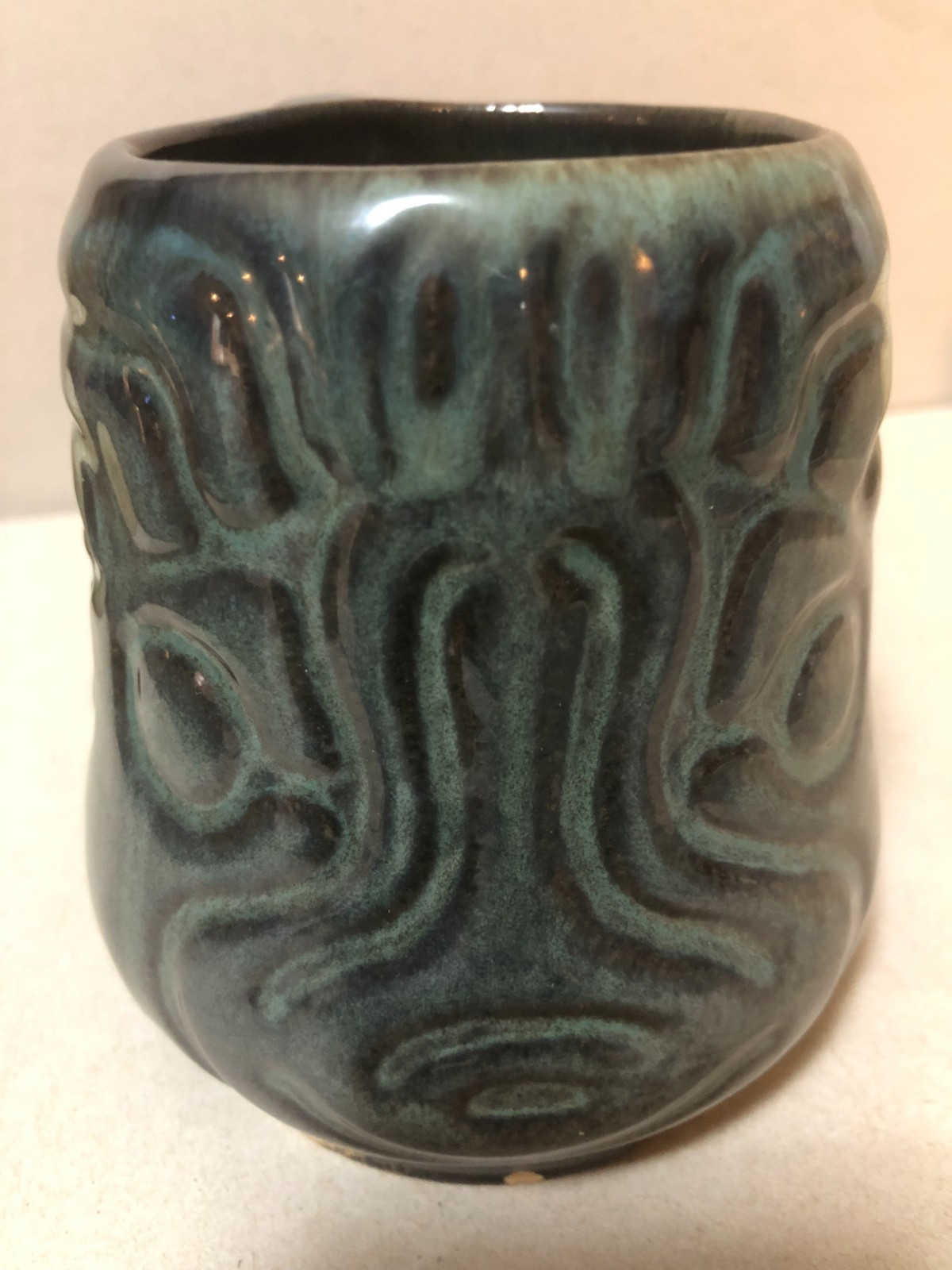 2017 Blowfish mug by Shearwater Pottery