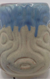 Blue Blowfish mug by Shearwater Pottery
